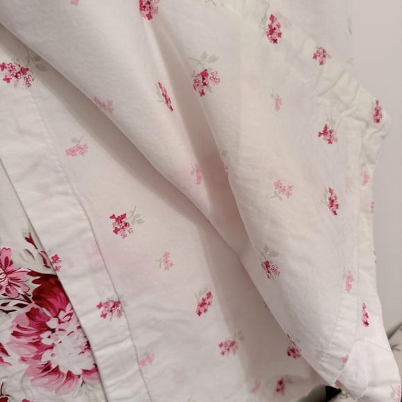 Rachel Ashwell Simply Shabby Chic  Rose White 2 Shans 100% Cotton - Picture 14 of 15